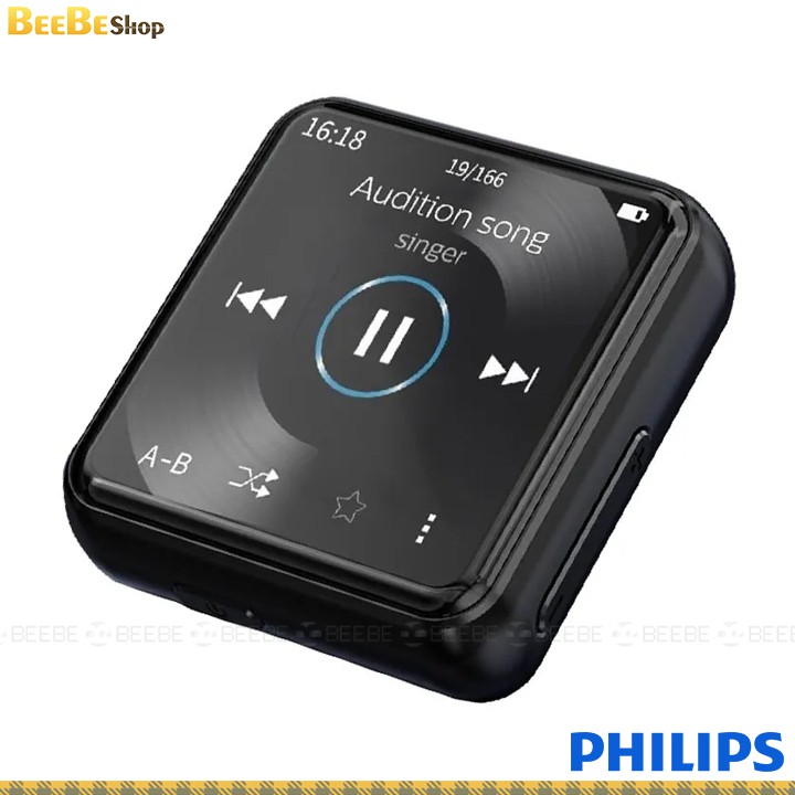 Philips SA2301 - Máy Nghe Nhạc, Ghi Âm, Màn Hình Cảm Ứng, Kiểu Dáng Thể Thao