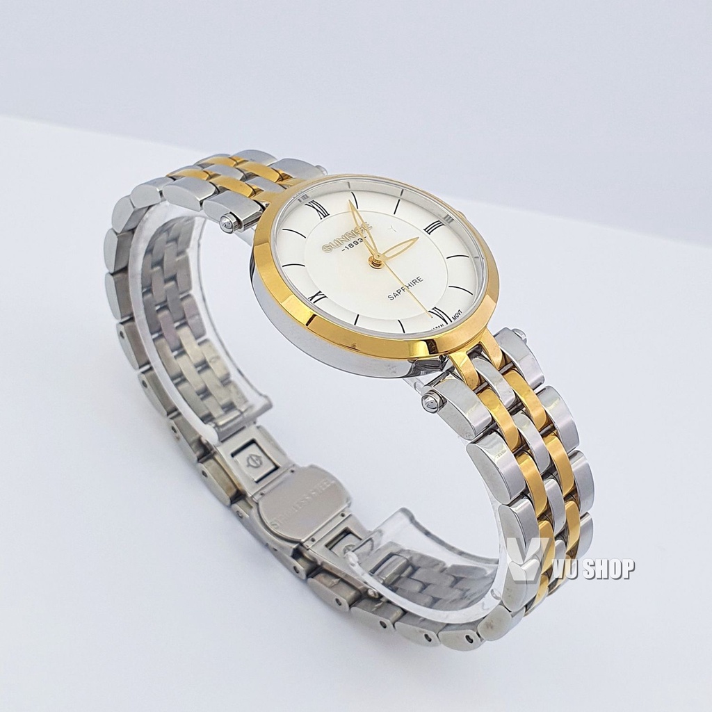 Đồng hồ nữ Sunrise 2217SB - Chính hãng, Chống trầy