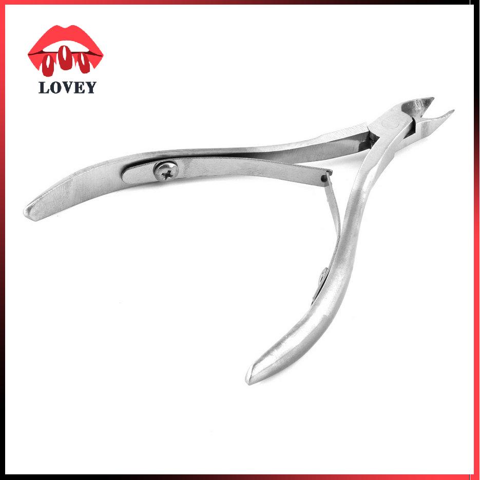 lovey★Stainless Steel Nail Cuticle Spoon Pusher Remover Cutter Nipper Clipper Cut