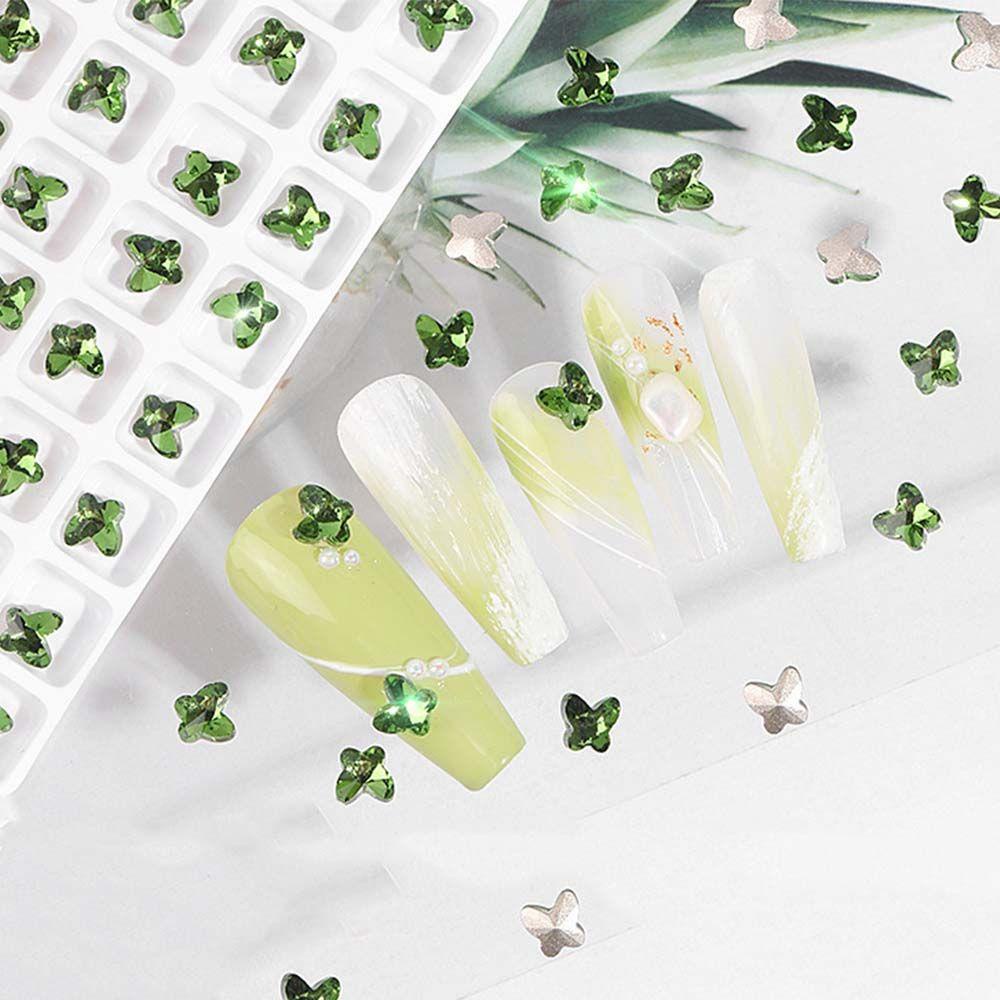 Set 30 Phụ Kiện Trang Trí Móng Tay 3D Lấp Lánh DIY|Phụ Kiện Trang Trí Móng Tay Charms