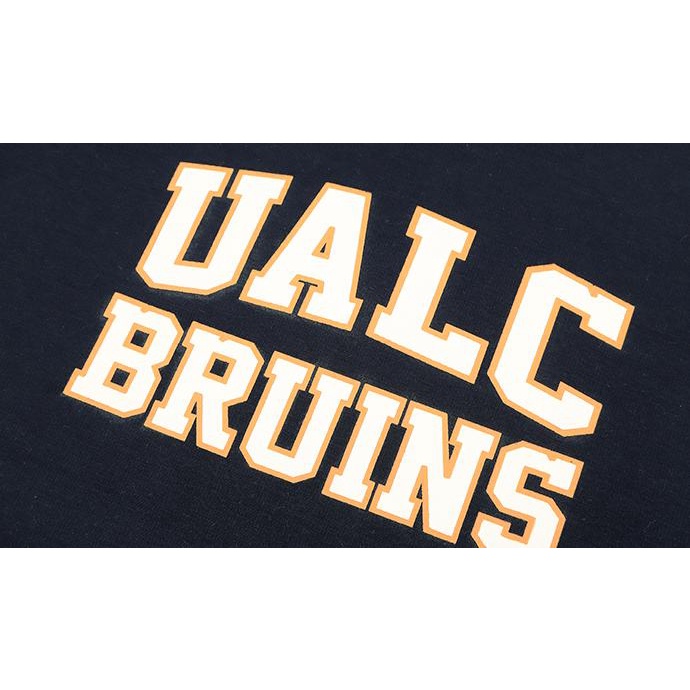 Áo hoodie Nelly lót lông in hình "UALC BRUINS" áo nỉ