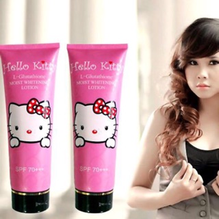 Lotion dưỡng trắng da Hello Kitty Nhật Bản dưỡng da trắng hồng