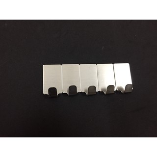 Combo 10 móc dính tường inox