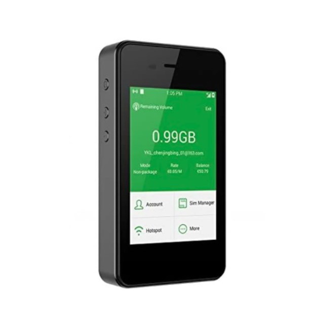 Bộ Phát Wifi GlocalMe G2 Pro, Tốc Độ Cao 150 Mbps, Pin 7200mAh