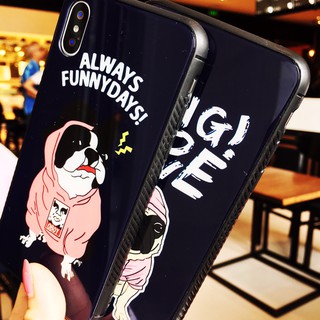 ỐP lưng Kính hình chó Pug IPhone 6 / 6s