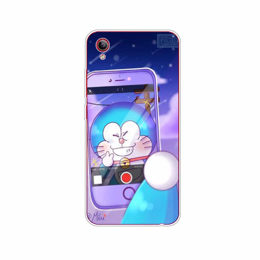 DORAEMON Ốp Lưng Bảo Vệ Điện Thoại In Hình Doremon Cho Vivo Y53 Y55 Y91 Y91C S1 2019 S1 Pro