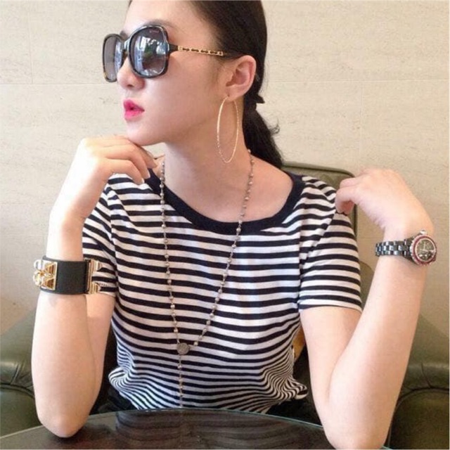 Vòng tay da HM khóa bạc sang chảnh - HipHip Accessories