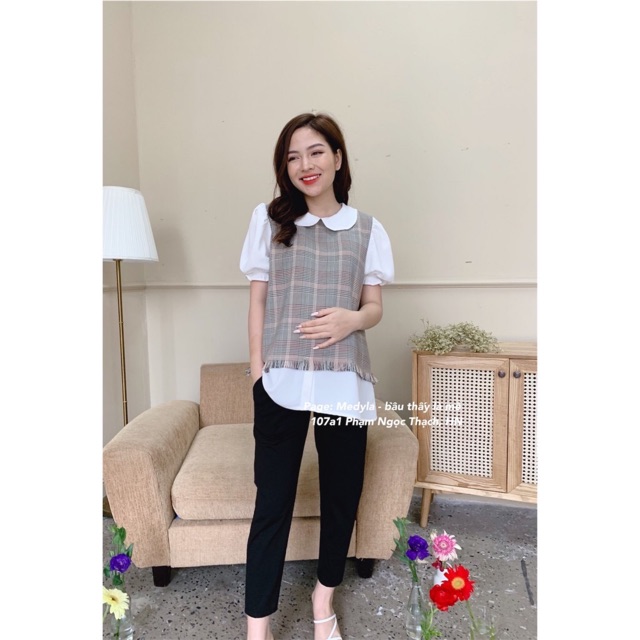 [CÓ SIZE TỚI 80kg] Quần bầu Umi cao cấp co dãn 4 chiều-Quần Bầu Baggy Công Sở hàng đẹp