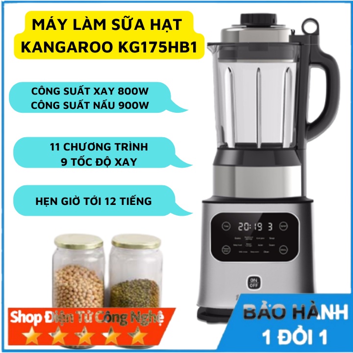 Máy làm sữa hạt đa năng Kangaroo KG175HB1