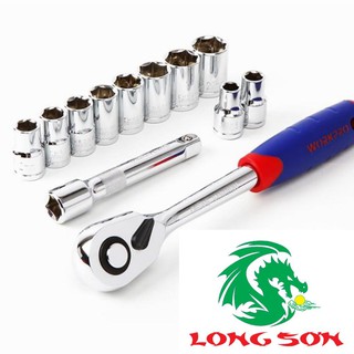 BỘ TUÝP VÀ CẦN XOAY 12 CHI TIẾT WORKPRO W003024