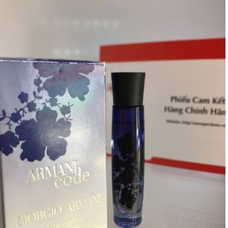 [Mini] Nước hoa Giorgio Armani-Armani Code 3ml edp