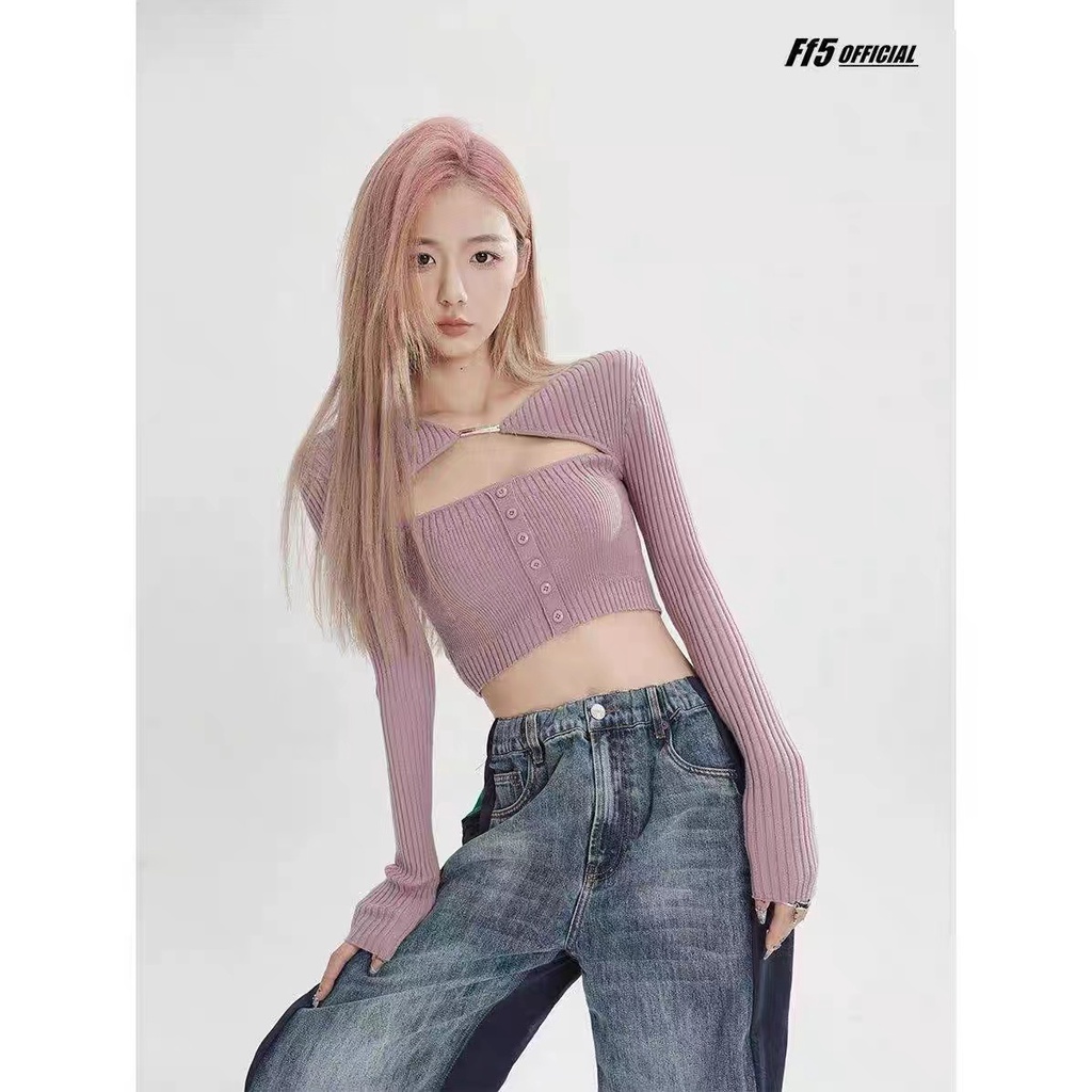 Sexy Women's Summer Fashion Colorful Knit Stretch Top