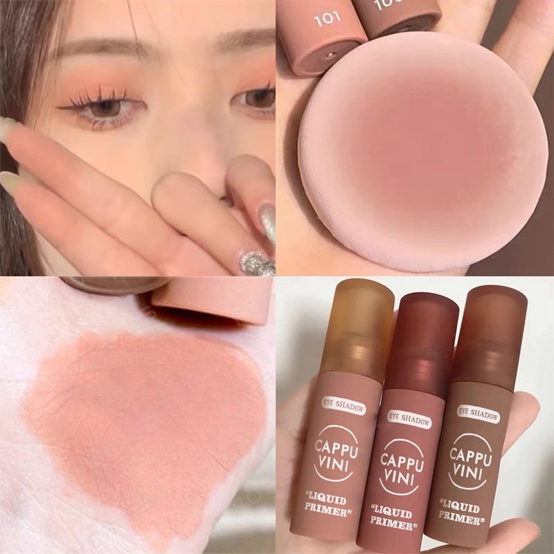 Phấn Mắt Dạng Lỏng 6 Màu Tự Nhiên Tùy Chọn Chống Thấm Nước Lâu Trôi