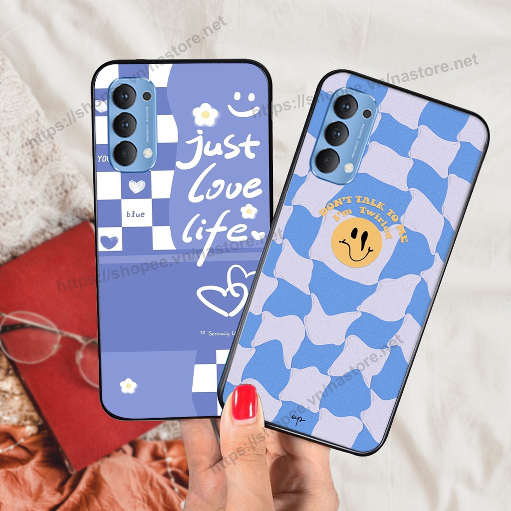 Ốp lưng Oppo Reno4 / Reno4 Pro / Reno 4 trái tim hình gấu cute cá tính, giá rẻ, cực bền