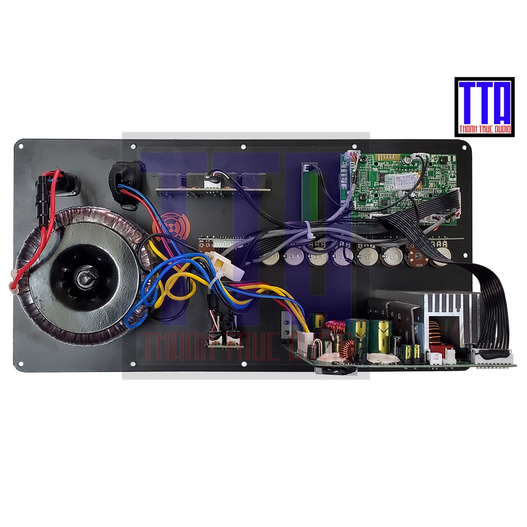 Bo mạch loa kéo - reverb DSP - delay - 5 tấc đơn - 4 tấc đôi - 19x38 - 9300N