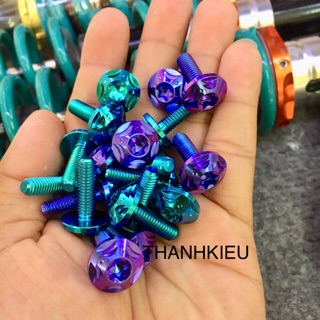 Ốc gr5 6li15 6li20 đầu ngôi sao bắt bảng tên xe và nhiều vị trí cùng kích thước GIÁ 1CON