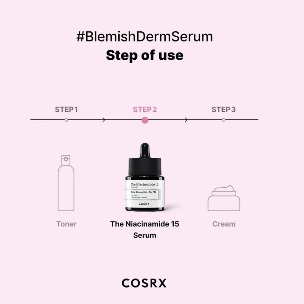 Tinh chất COSRX Niacinamide 15% 20mL chăm sóc da mụn toàn diện