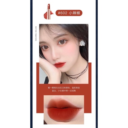 SÉT 3 THỎI SON HANBER HỘP CAM