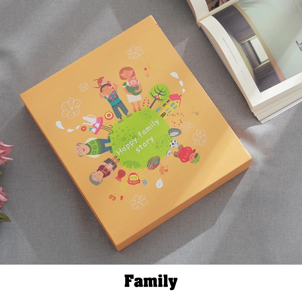 Album đựng ảnh 8x10 để 400 tấm có hộp giữ ảnh cho con, ảnh gia đình, ảnh mini polaroid tại Kho album ảnh AnVy