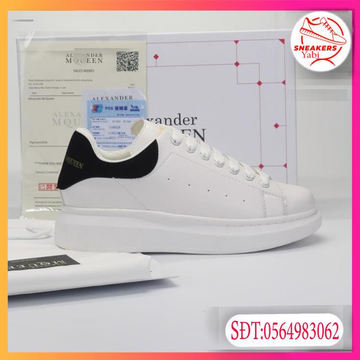💥FREE SHIP-HÀNG QUẢNG CHÂU💥Giày thể thao sneaker MCQ gót nhung đen full box -Yabi | BigBuy360 - bigbuy360.vn