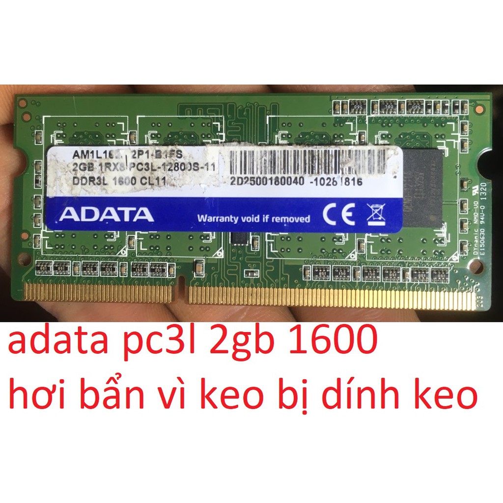 Ram laptop 2GB 1066 1333 1600 máy tính xách tay pc3 pc3l ddr3 ddr3l 8500 10600 12800 14800 17000 memory all