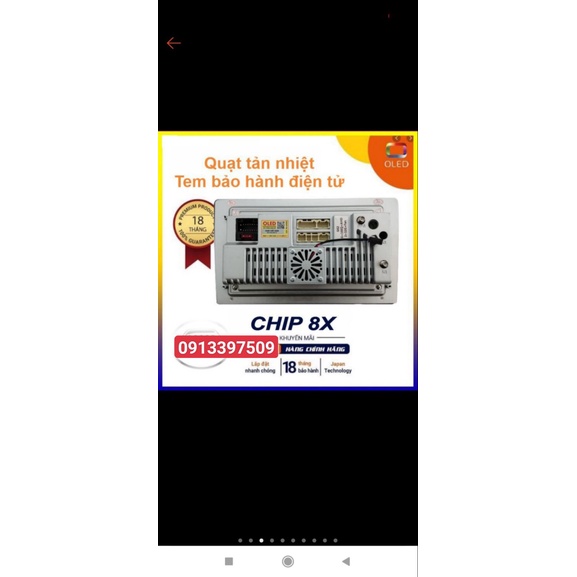Màn hình androi Oled c2 2022 Chip 8 nhân quạt tản nhiệt 3 bản đồ dẫn đường điều khiển giọng nói chia đôi màn hình