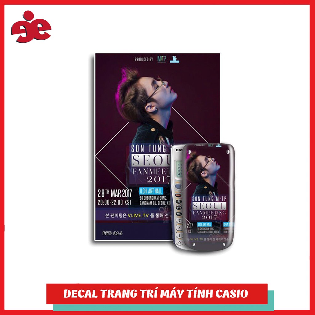 DECAL TRANG TRÍ MÁY TÍNH CASIO FX 580,570