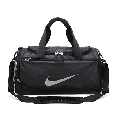 Túi Du Lịch Vải Canvas Màu Đen Có Khóa Kéo CPXWN 47cm