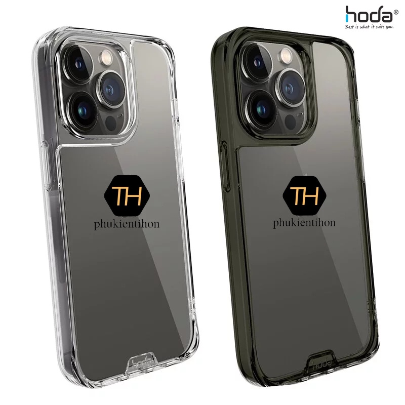 Ốp Lưng HODA iPhone 14 Pro Max/ 14 Pro Crystal Pro - Hàng chính hãng