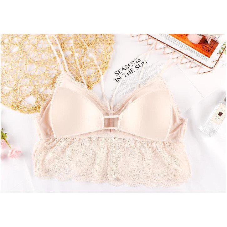 2S10 Áo bra ren hoa có ĐỆM MỎNG - MỀM MỊN siêu thoáng mát ,siêu sexy