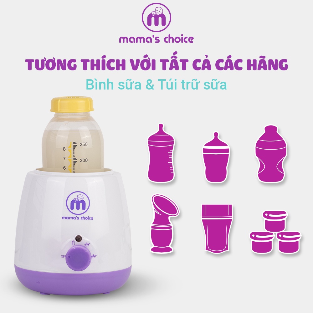 Máy Hâm Sữa Siêu Tốc Đa Chức Năng Mama's Choice