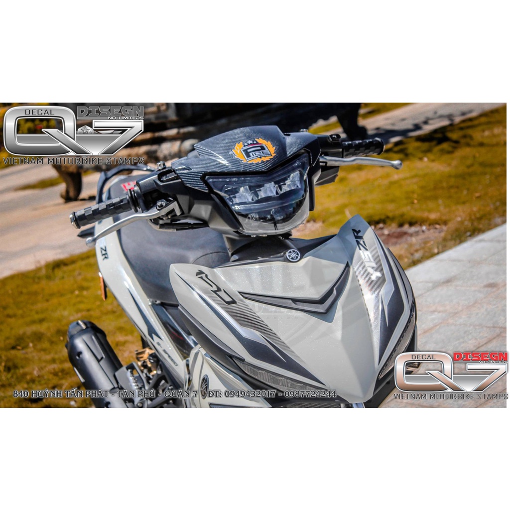 Tem Rời EXCITER 150 Y15ZR XE TRẮNG