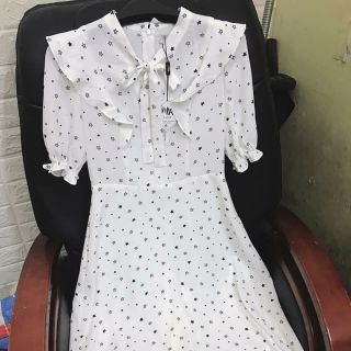 Đầm xòe dáng dài yểu điệu size s, m, l 2 màu