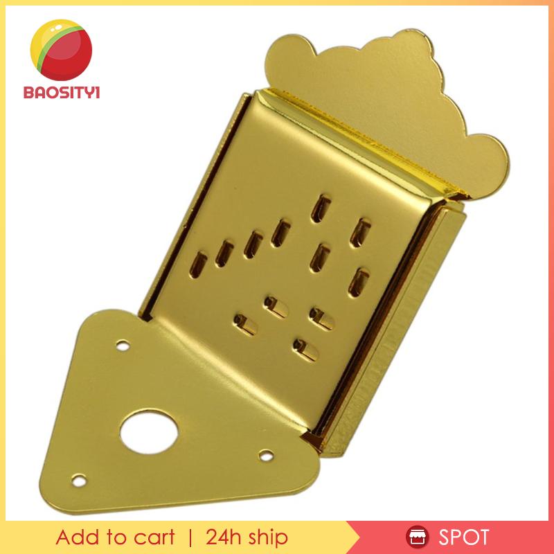 [Baosity1] Phần Đuôi Ngựa Đàn Mandolin Với Ốc Vít Thay Thế Màu Vàng DIY