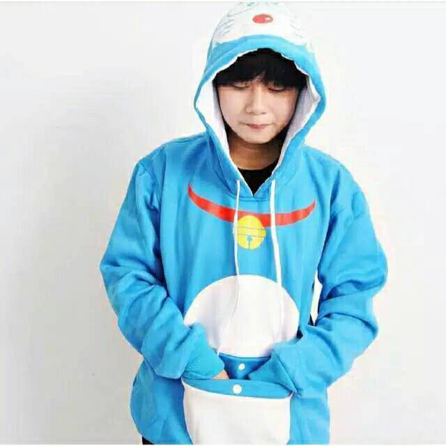 Doraemon Áo Khoác Sweater In Hình Doremon Đáng Yêu Cho Nữ