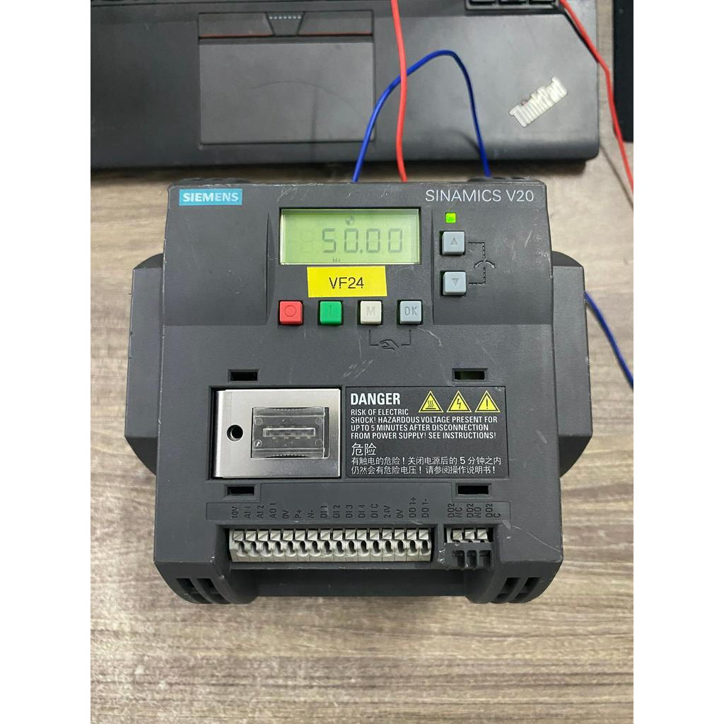 Biến tần SIEMENS  V20  nguồn 380VAC công suất 3.7kW tháo máy