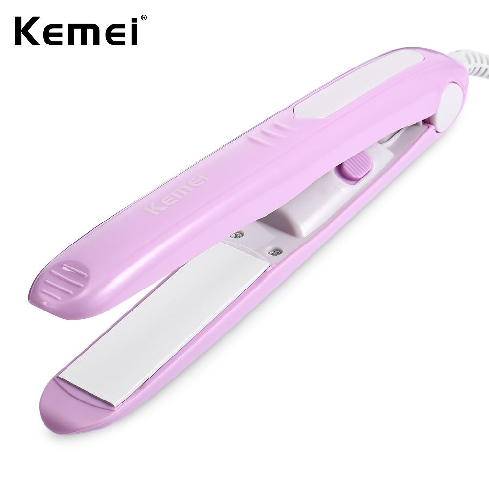 Máy duỗi tóc Kemei mini cầm tay