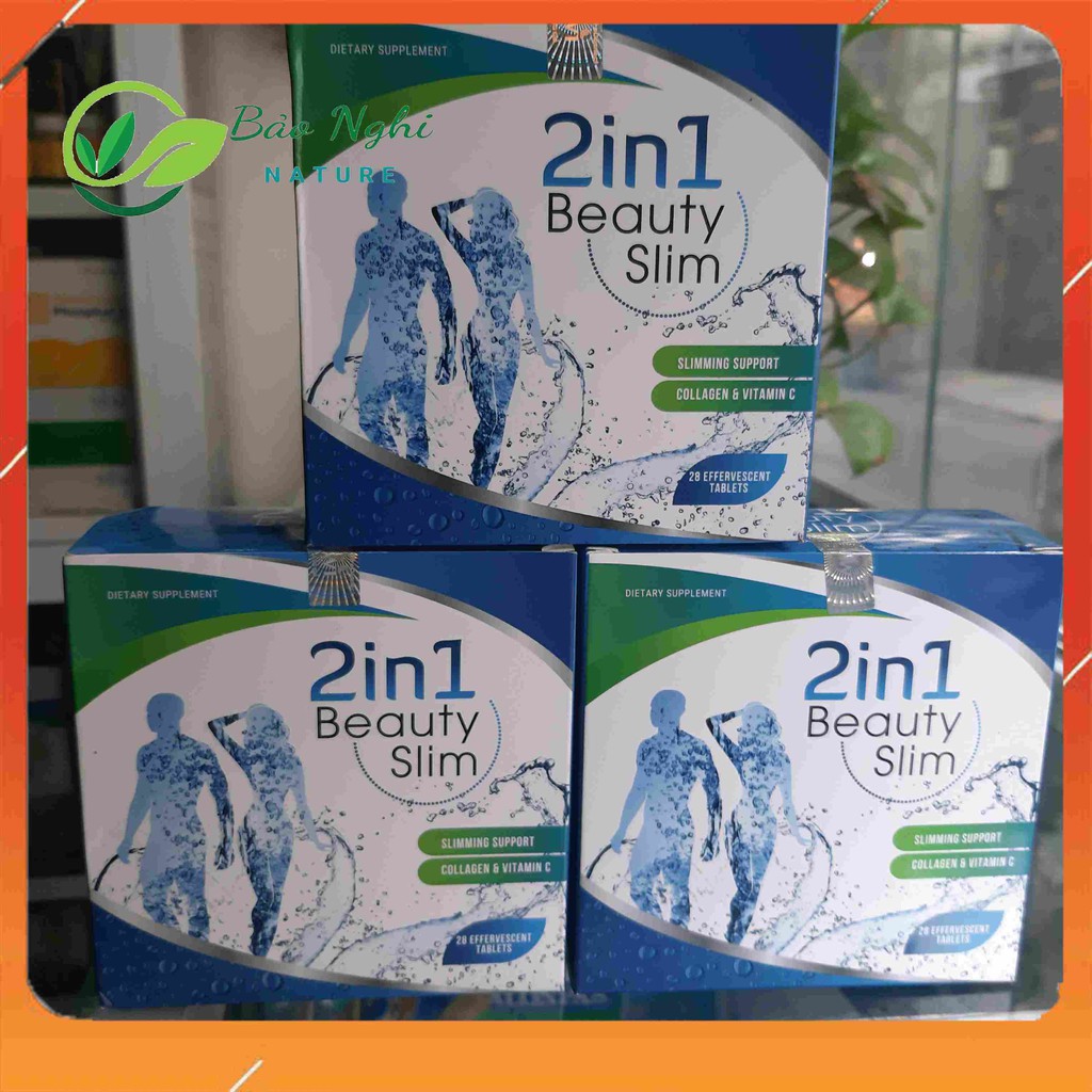 [COMBO 3 HỘP] VIÊN SỦI BEAUTY SLIM 2 IN 1 - Giảm Cân An Toàn Hiệu Quả Cho Dáng Đẹp Eo Thon - [CHÍNH HÃNG] HỘP 20 VIÊN | BigBuy360 - bigbuy360.vn