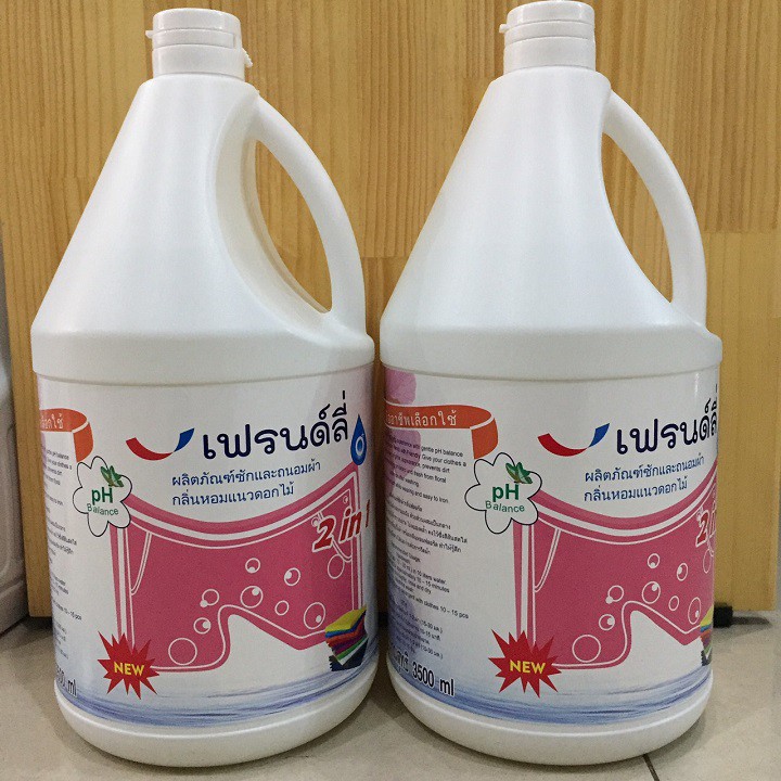 Nước giặt đậm đặc Friendly 3.500ml Thái Lan