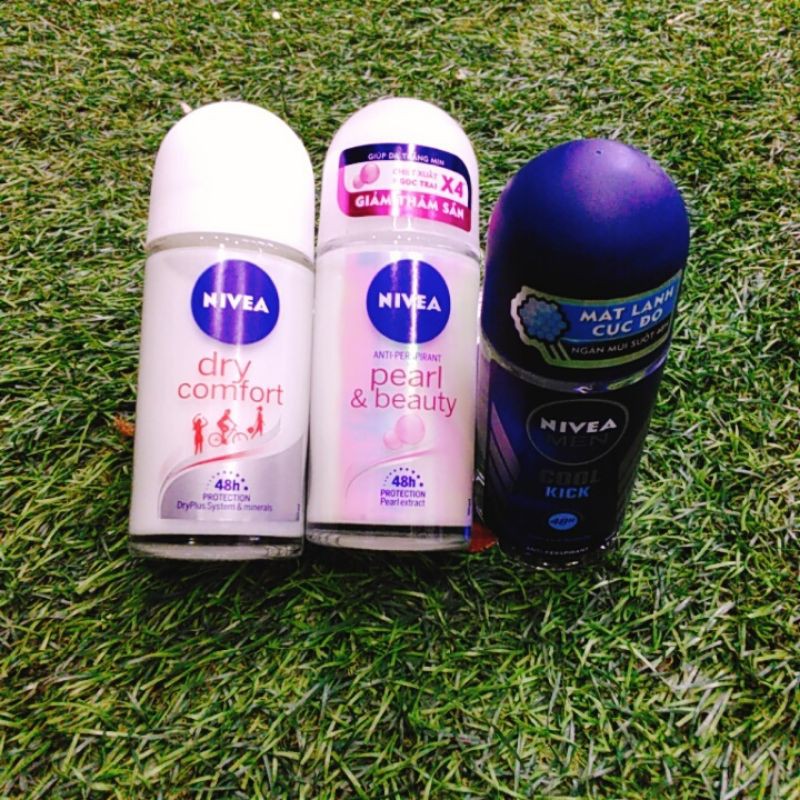 Lăn khử mùi NIVEA nam-nữ 50ml