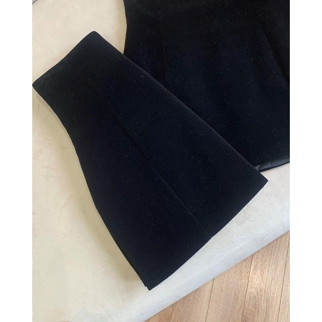 CHÂN VÁY NHUNG DÁNG A L1 CẠP SIÊU CAO TÔN DÁNG HÀNG QCL1 MS19278