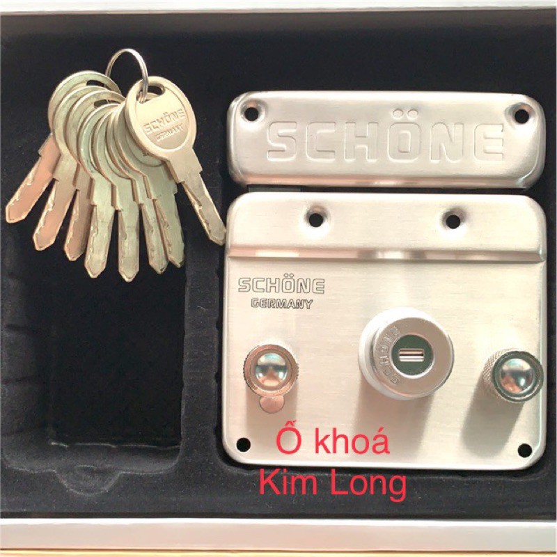 Khoá cửa cổng SCHONE chính hãng inox 304