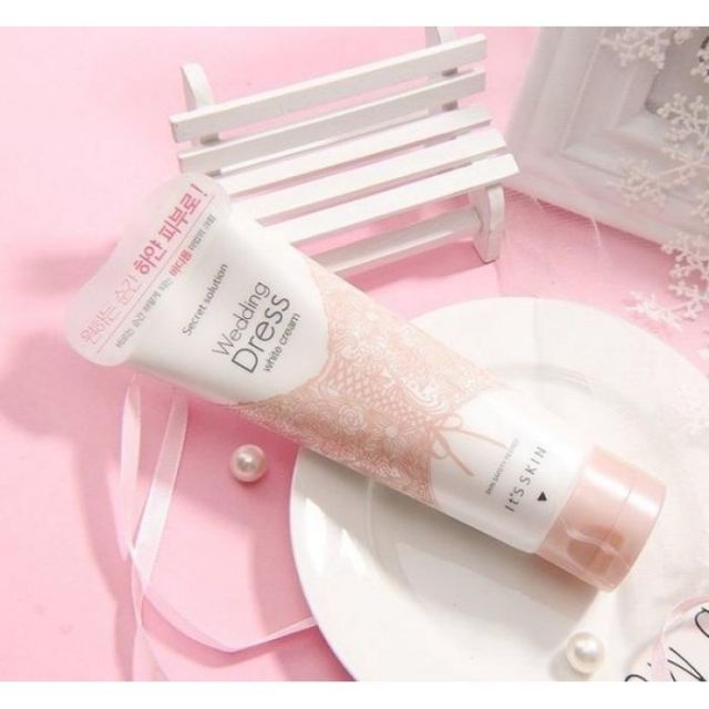[Hàng Nội Địa] Kem Dưỡng Thể Trắng Da It's Skin Secret Solution Wedding Dress White Cream 100ml | BigBuy360 - bigbuy360.vn