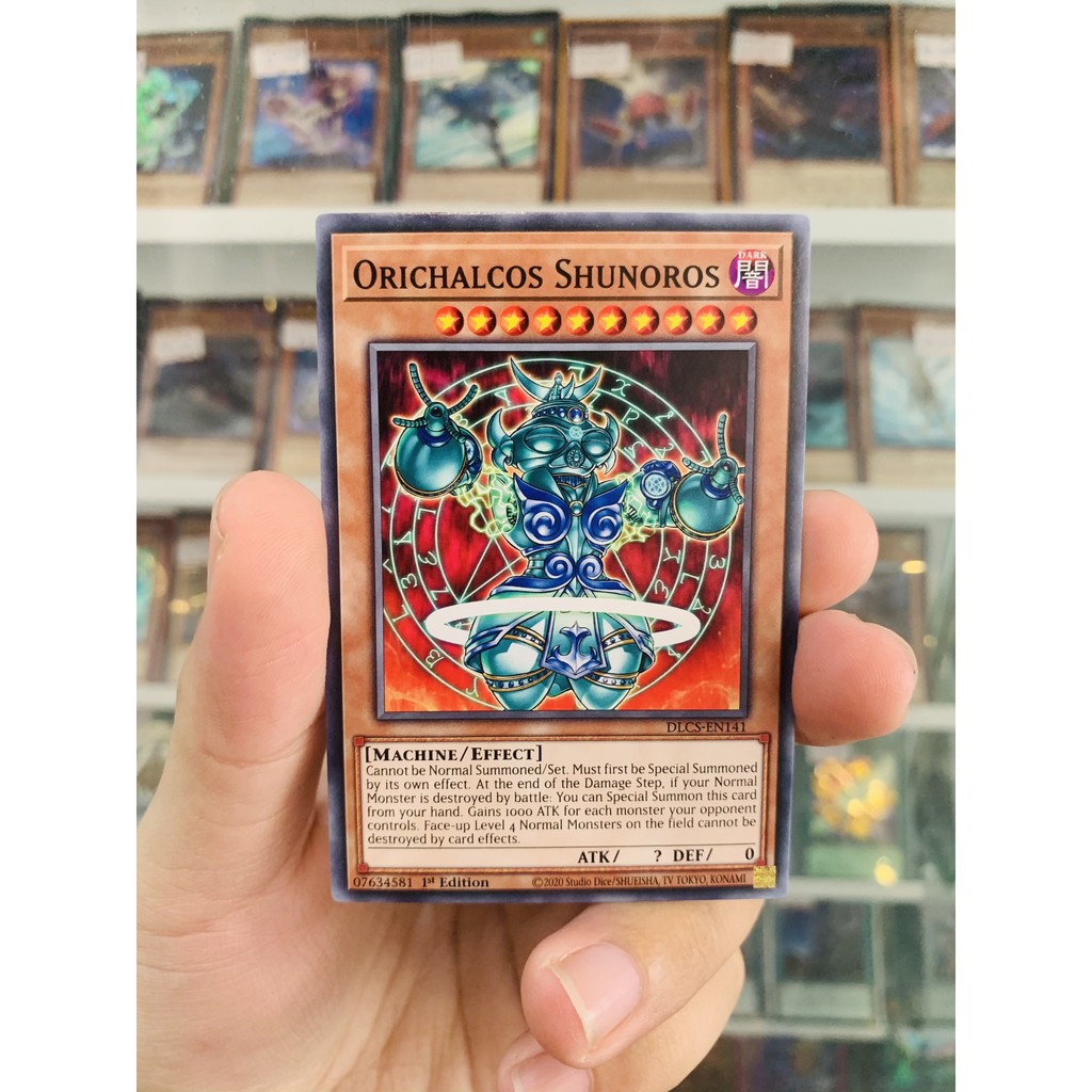 Thẻ Bài Lẻ YugiOh! Mã DLCS-EN141 - Orichalcos Shunoros - Common - 1st Edition