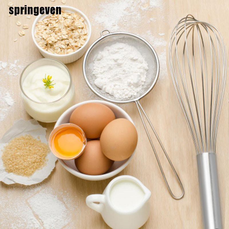 Dụng Cụ Đánh Trứng 6Inch Bằng Thép Không Gỉ Mới