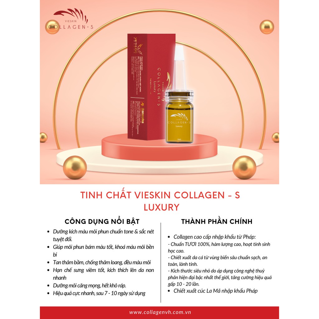 Tinh Chất Collagen VieSkin S Luxury ( Chính Hãng ) 100% Collagen Tươi | BigBuy360 - bigbuy360.vn