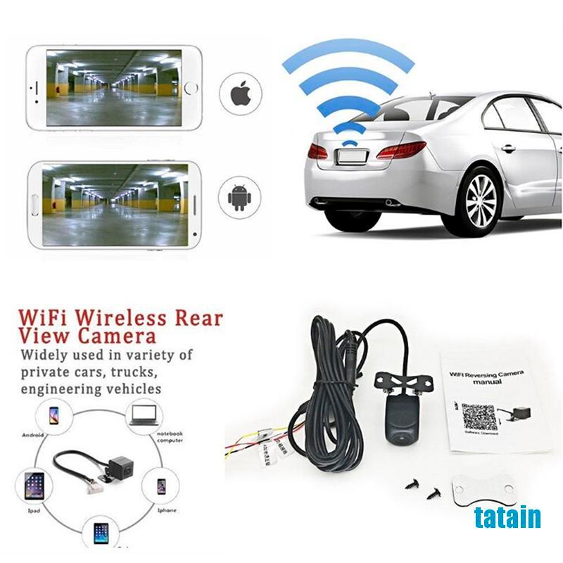 Camera Quan Sát Phía Sau 150 Wifi Không Dây Cho Xe Hơi
