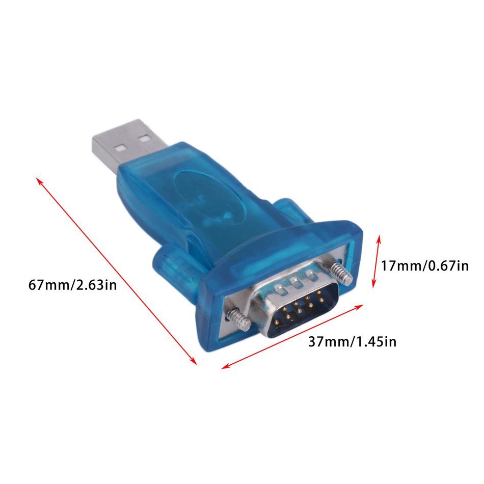 Bộ Chuyển Đổi Usb 2.0 Sang Rs232 Chipset Ch340 Serial 9 Pin Cho Win7 / 8