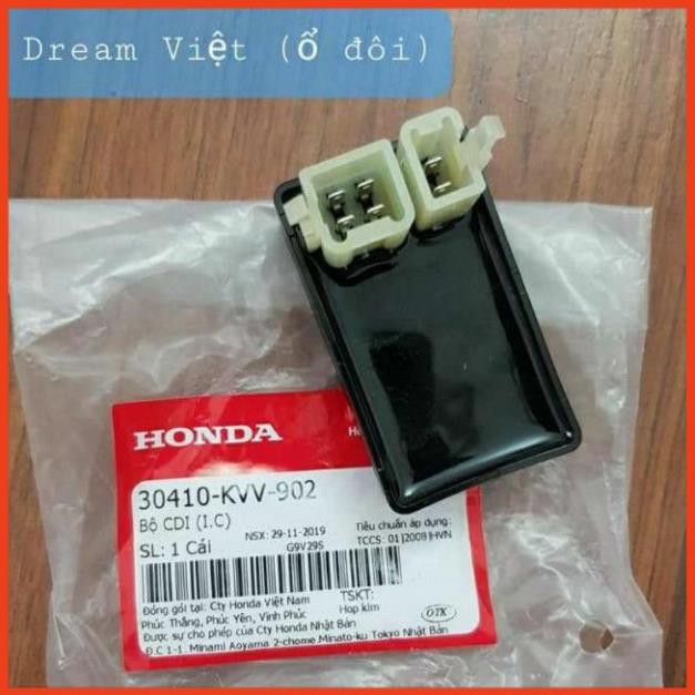 cục ic đánh lửa xe super dream ổ cắm đôi zin chính hãng