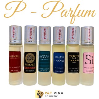 Nước hoa pháp chiết xuất dạng lăn 10ml p parfums